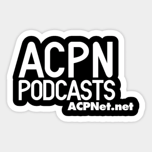 ACPN - 1980s Video Game Logo Variant Sticker